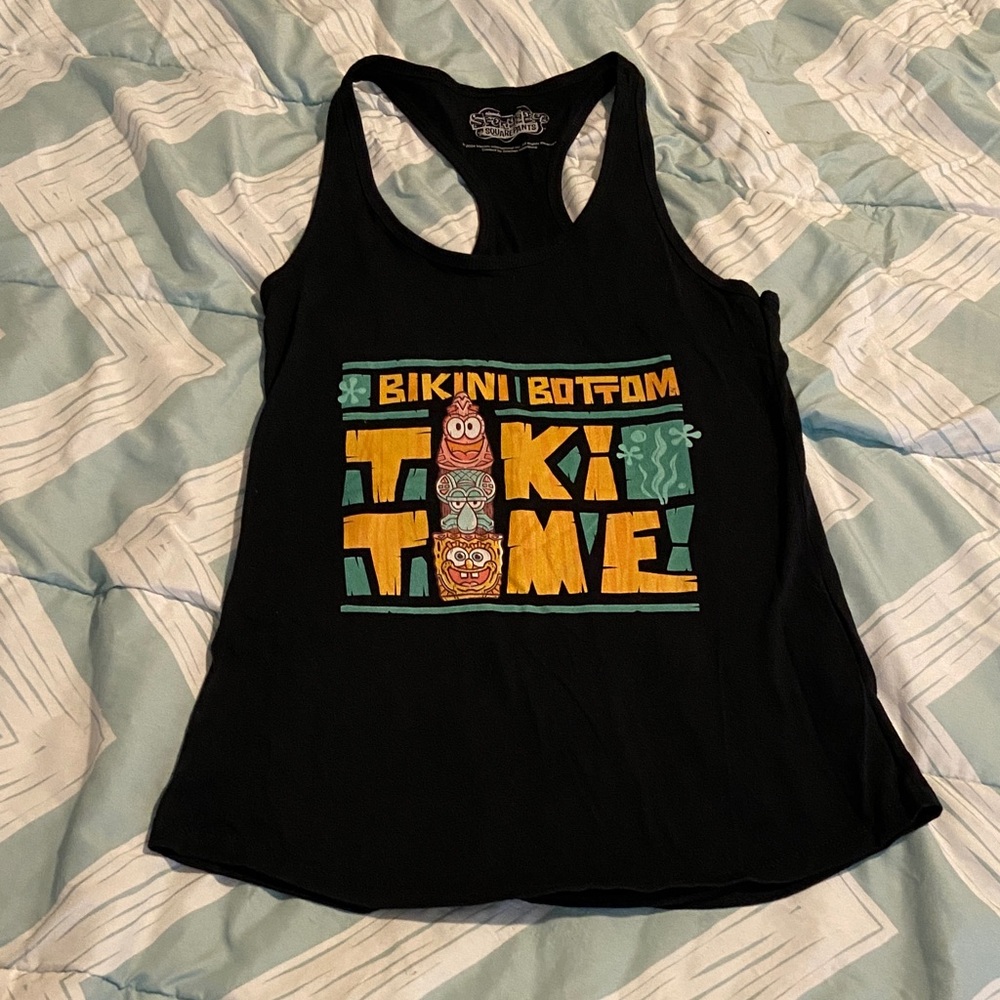 SpongeBob Tiki Time Tank Top